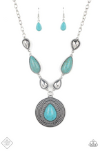 Load image into Gallery viewer, Saguaro Soul Trek Blue Necklace