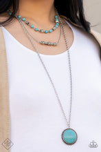 Load image into Gallery viewer, Sahara Symphony Blue Necklace