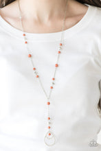 Load image into Gallery viewer, Sandstone Savannah's Orange Necklace