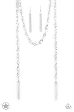 Load image into Gallery viewer, Scarfed for Attention Silver Necklace