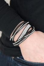 Load image into Gallery viewer, Taking Care Of Business Black Urban Wrap Bracelet
