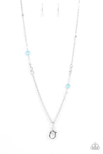 Load image into Gallery viewer, Teasingly Trendy Blue Lanyard Necklace