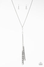 Load image into Gallery viewer, Timeless Tassels Silver Necklace