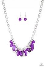 Load image into Gallery viewer, Treasure Shore Purple Necklace