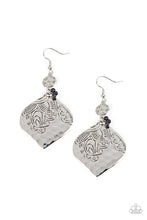 Load image into Gallery viewer, Tropical Terrace Black Earrings