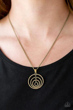 Load image into Gallery viewer, Upper East Side Brass Necklace
