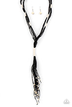 Load image into Gallery viewer, Whimsically Whipped Black Necklace