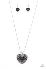 Load image into Gallery viewer, Wholeheartedly Whimsical Black Necklace