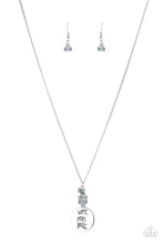Load image into Gallery viewer, Words To Live By Blue Necklace
