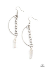 Load image into Gallery viewer, Ying To My Yang White Earrings