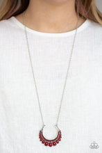 Load image into Gallery viewer, Count To Zen Red Necklace