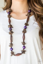 Load image into Gallery viewer, Cozumel Coast Purple Necklace