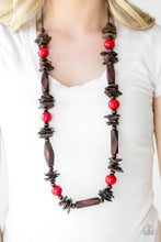 Load image into Gallery viewer, Cozumel Coast Red Necklace