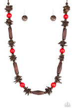 Load image into Gallery viewer, Cozumel Coast Red Necklace