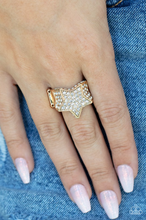 Load image into Gallery viewer, Here Come The Fireworks Gold Ring