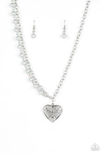 Load image into Gallery viewer, Forever In My Heart Silver Necklace
