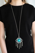 Load image into Gallery viewer, Sandstone Solstice Blue Necklace