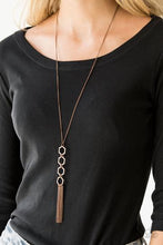 Load image into Gallery viewer, Ready, Set, GEO! Copper Necklace