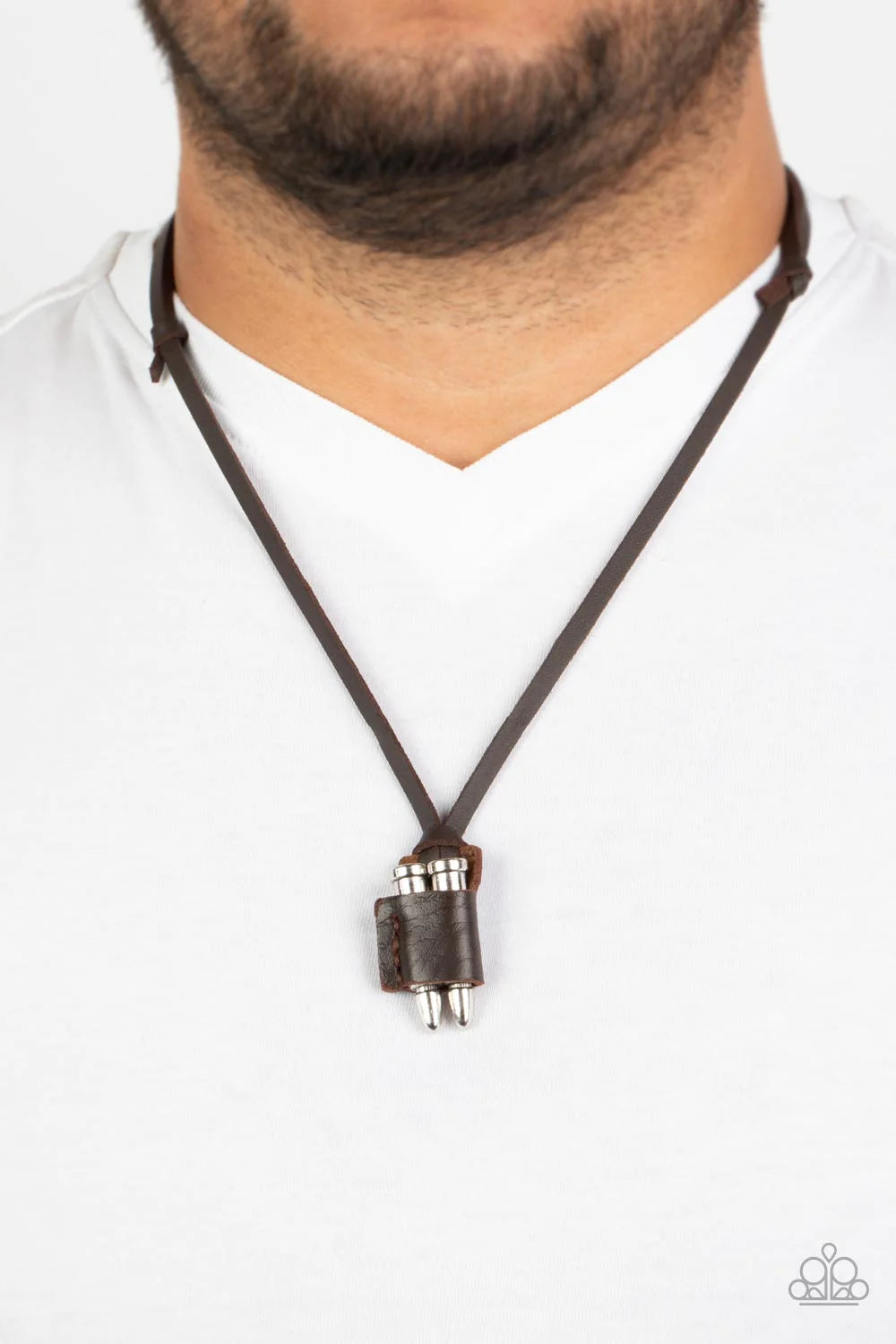 On the Lookout Brown Urban Necklace