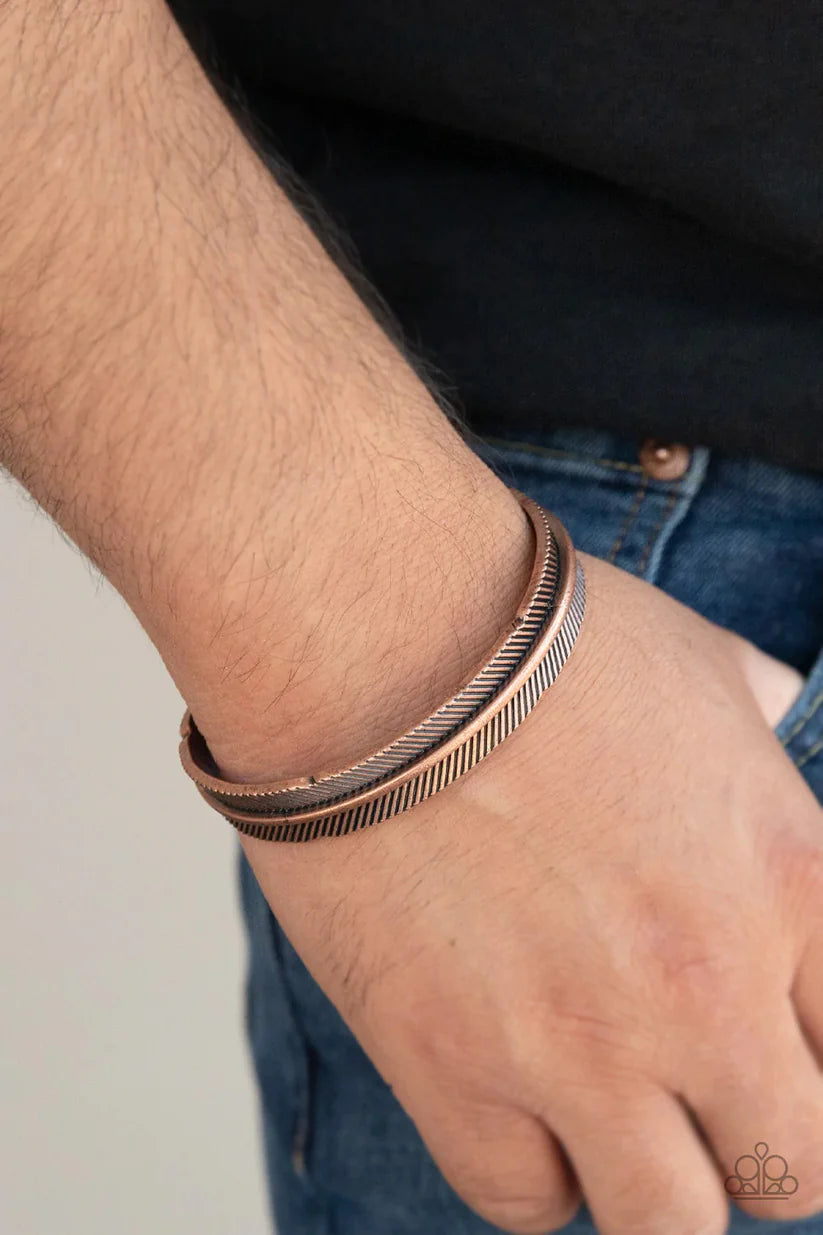 Quill-Call Copper Bracelet