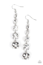 Load image into Gallery viewer, Red Carpet Charmer White Earrings
