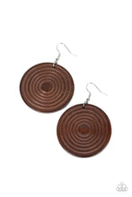 Load image into Gallery viewer, Caribbean Cymbal Brown Earrings
