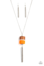 Load image into Gallery viewer, Reel It In Orange Necklace
