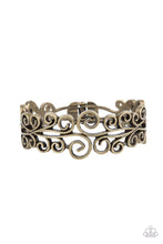 Load image into Gallery viewer, Dressed to Frill Brass Bracelet
