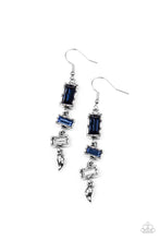 Load image into Gallery viewer, Modern Day Artifact Blue Earrings
