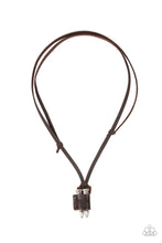Load image into Gallery viewer, On the Lookout Brown Urban Necklace
