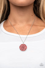 Load image into Gallery viewer, Colorfully Cottagecore Red Necklace
