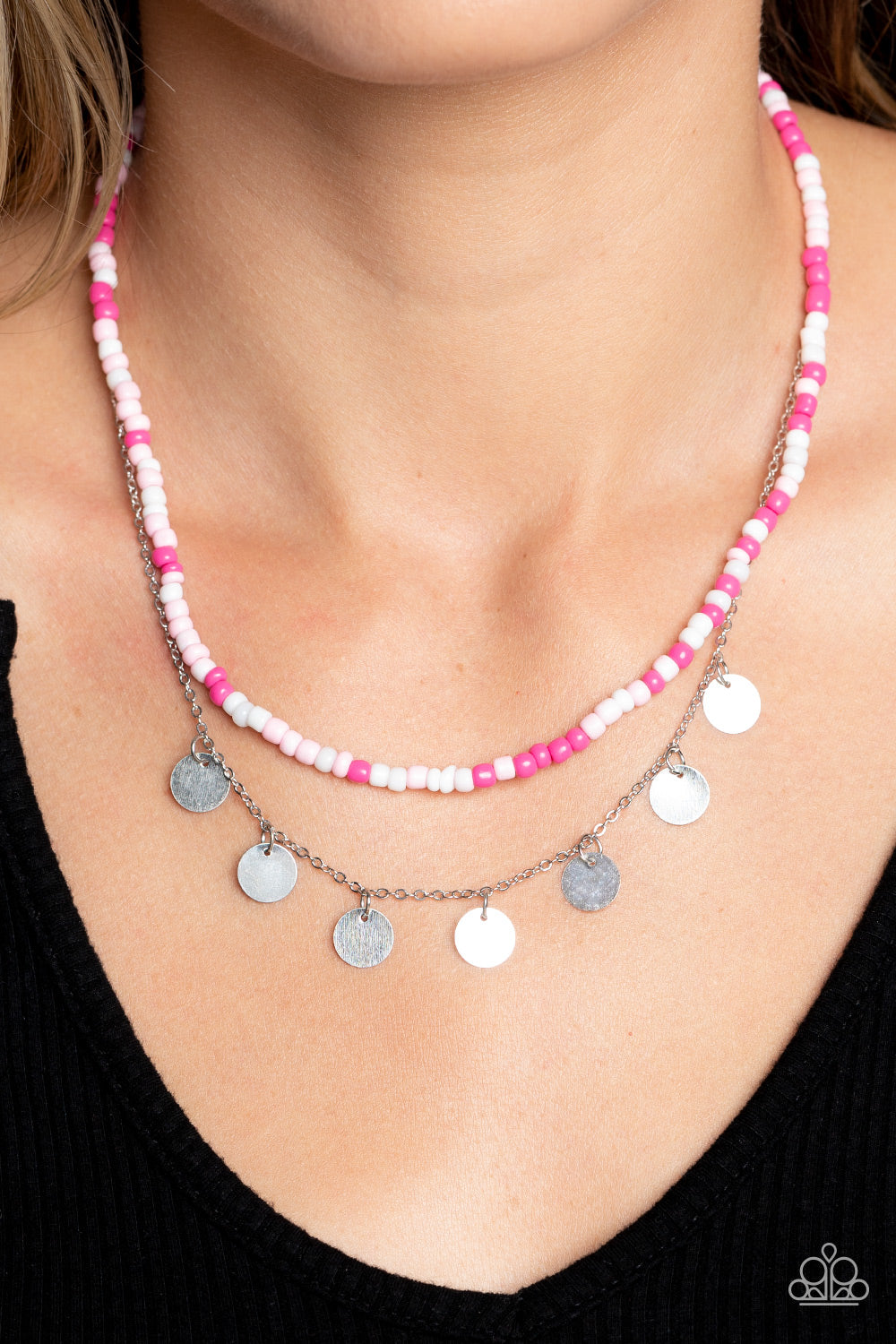 Comet Candy Pink Necklace