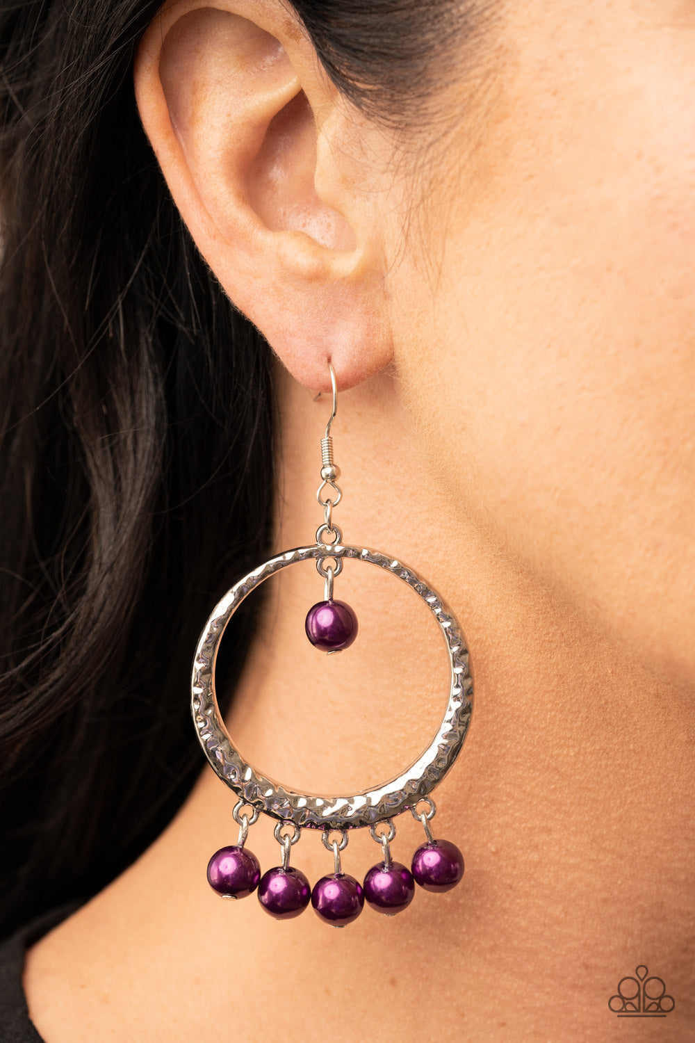 Luscious Luxury Purple Earrings