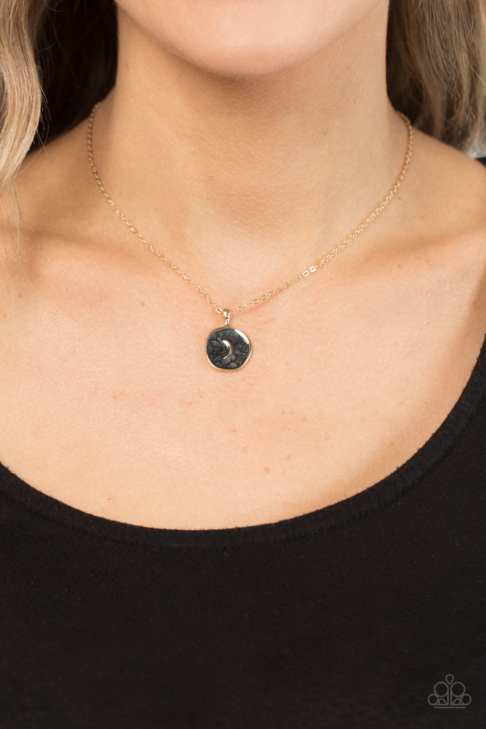 Moon Magic Black Necklace