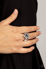 Load image into Gallery viewer, One Nation Under Sparkle Silver Ring
