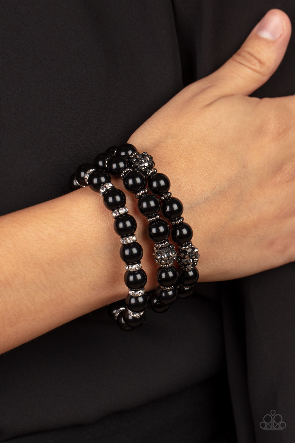 Poshly Packing Black Bracelet