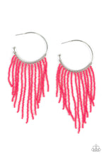 Load image into Gallery viewer, Saguaro Breeze Pink Hoop Earrings
