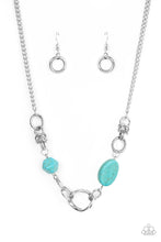 Load image into Gallery viewer, Sonoran Solo Blue Necklace
