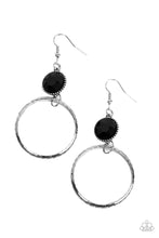 Load image into Gallery viewer, Standalone Sparkle Black Earrings
