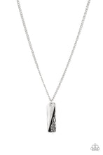 Load image into Gallery viewer, Tag Along Silver Men&#39;s Necklace
