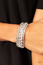 Load image into Gallery viewer, Western Nomad Silver Urban Wrap Bracelet
