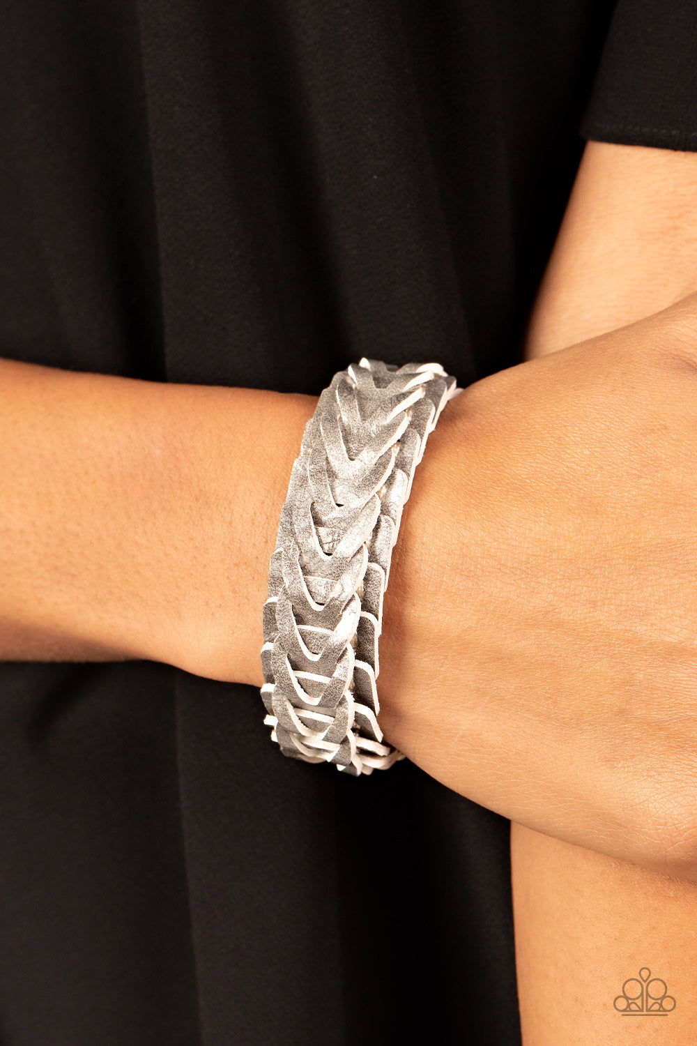 Western Nomad Silver Urban Wrap Bracelet