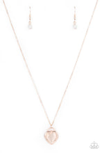 Load image into Gallery viewer, A Dream is a Wish Your Heart Makes Rose Gold Necklace
