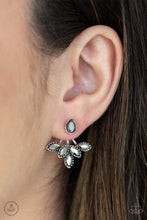 Load image into Gallery viewer, A Force To Beam Reckoned With Silver Post Jacket Earrings
