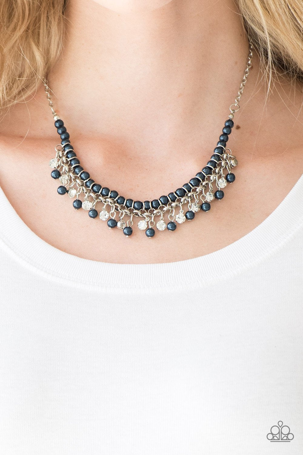 A Touch of Classy Blue Necklace