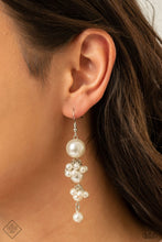 Load image into Gallery viewer, Ageless Applique White Pearl Earrings
