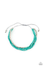 Load image into Gallery viewer, All Beaded Up Blue Bracelet
