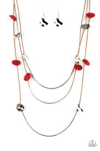 Load image into Gallery viewer, Alluring Luxe Red Necklace
