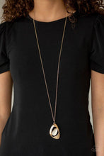 Load image into Gallery viewer, Asymmetrical Bliss Gold Necklace
