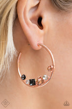 Load image into Gallery viewer, Attractive Allure Rose Gold Hoop Earrings
